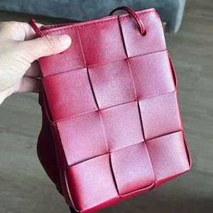 Bottega Veneta Small Cassette Cross-Body Bucket